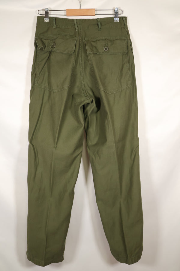 1968 Contract 32x31 US Army OG-107 Utility Pants Baker Pants Used