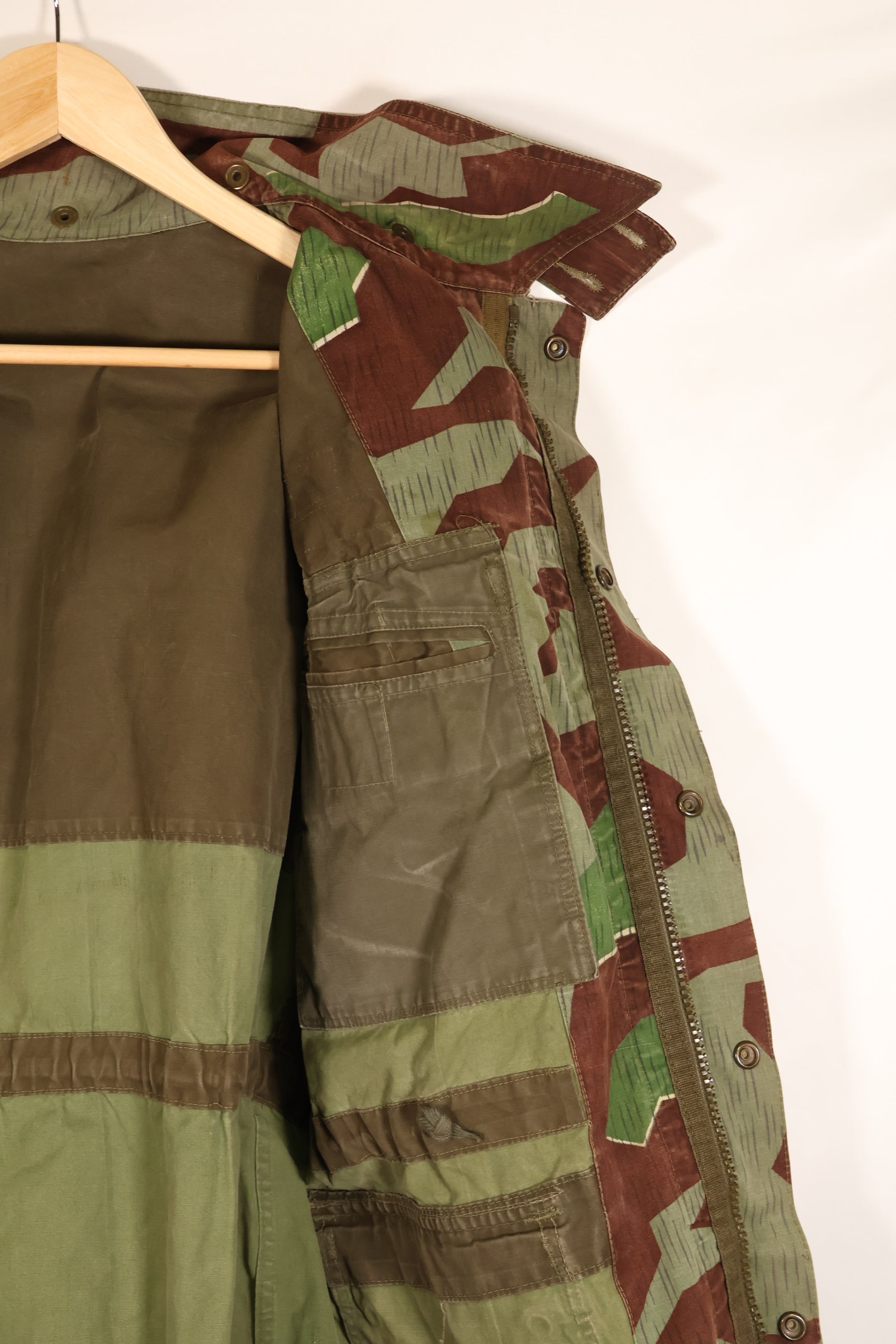 1950年代　西ドイツ　ドイツ連邦軍　空挺部隊　スプリンター迷彩　空挺ジャケット　中古品