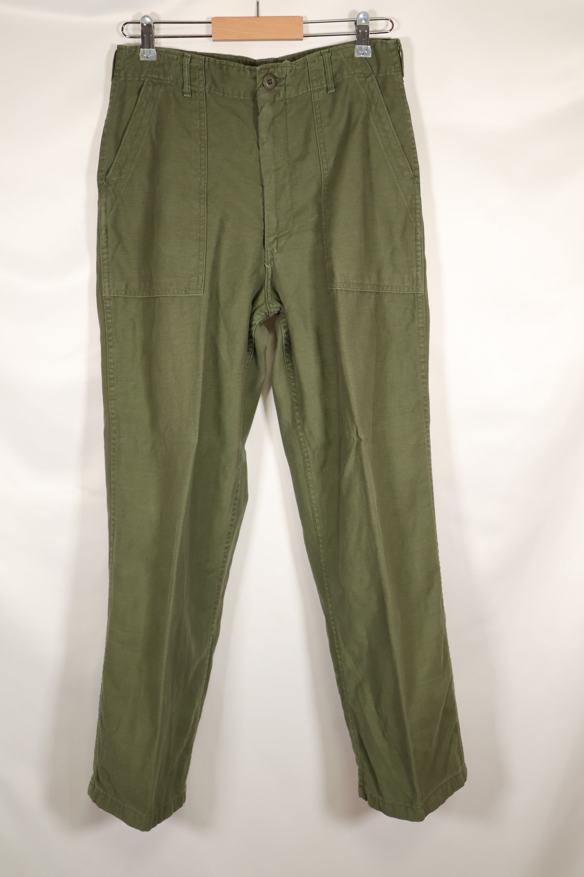 1968 年合同 32x31 美国陆军 OG-107 工具裤 Baker Pants Used B