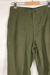 1968 年合同 32x31 美国陆军 OG-107 工具裤 Baker Pants Used B
