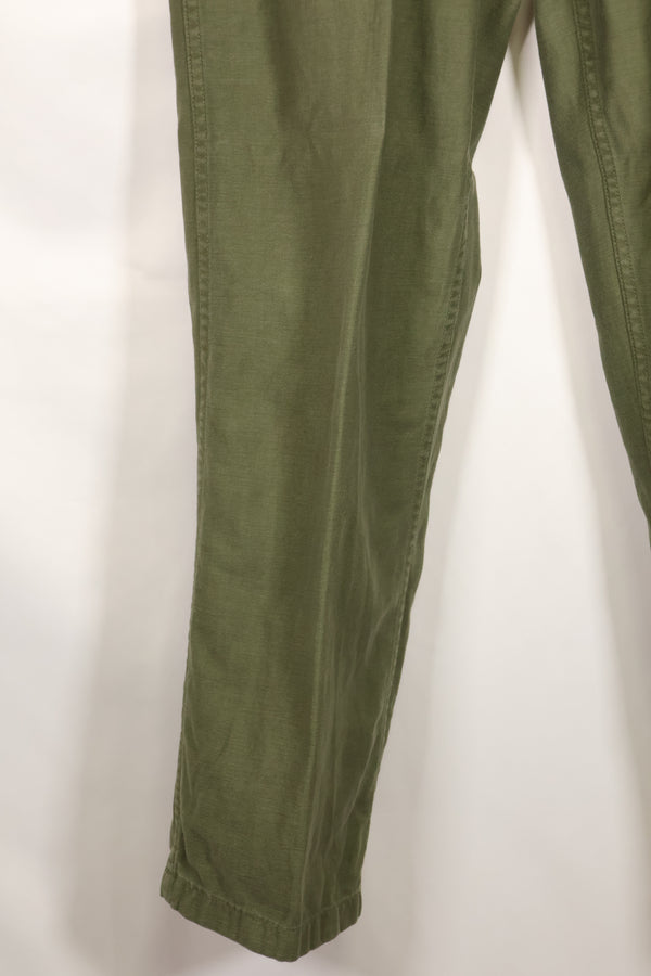 1968 年合同 32x31 美国陆军 OG-107 工具裤 Baker Pants Used B