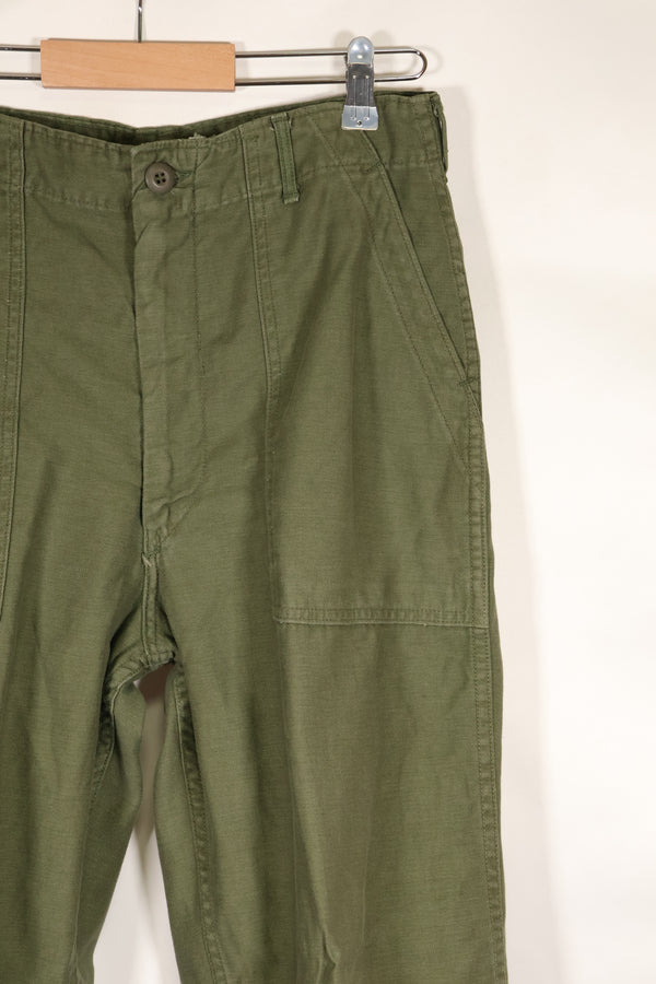 1968 年合同 32x31 美国陆军 OG-107 工具裤 Baker Pants Used B