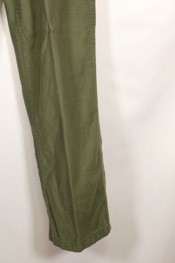 1968 年合同 32x31 美国陆军 OG-107 工具裤 Baker Pants Used B