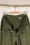 1968 年合同 32x31 美国陆军 OG-107 工具裤 Baker Pants Used B