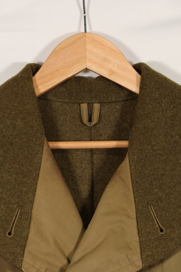 実物　1940年代　アメリカ軍　マッキーノコート　ジープコート　中古品　パッチ後付け