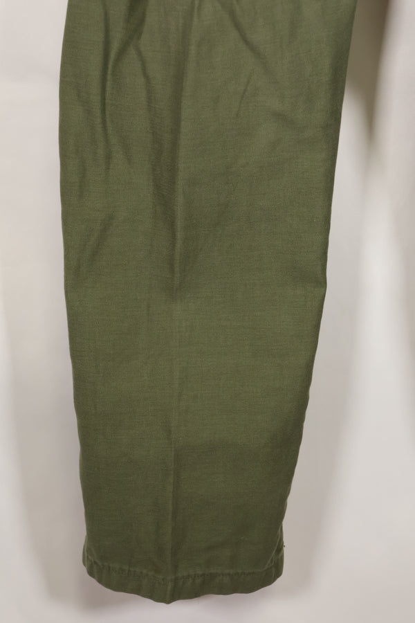 1968 年合同 32x31 美国陆军 OG-107 工具裤 Baker Pants Used B