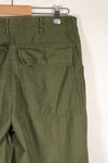 1968 年合同 32x31 美国陆军 OG-107 工具裤 Baker Pants Used B