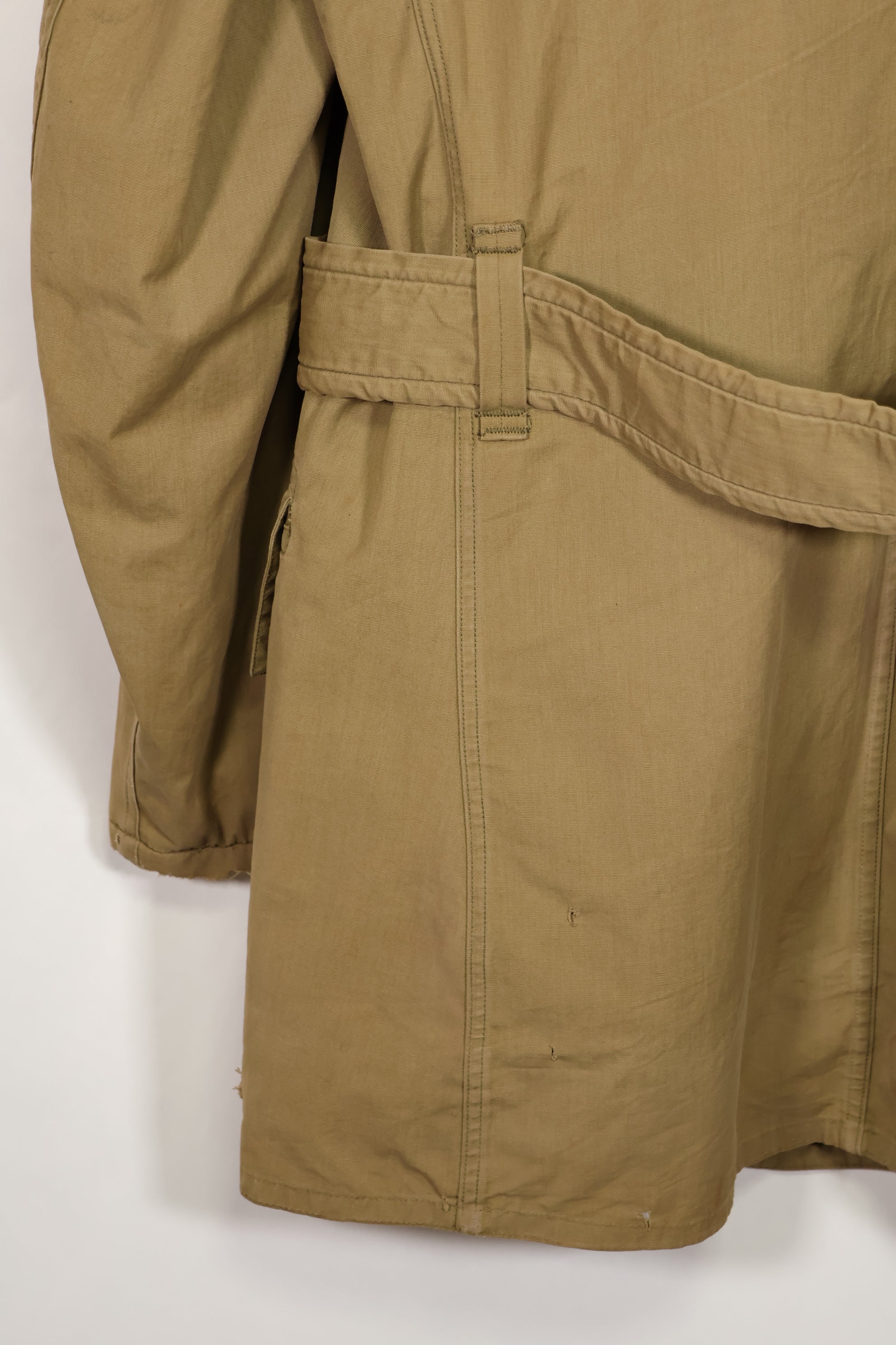 実物　1940年代　アメリカ軍　マッキーノコート　ジープコート　中古品　パッチ後付け