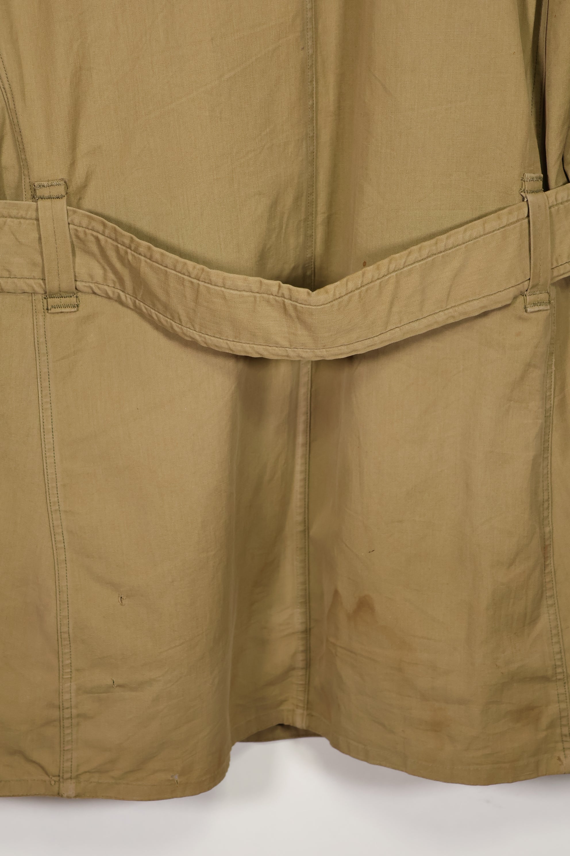 実物　1940年代　アメリカ軍　マッキーノコート　ジープコート　中古品　パッチ後付け