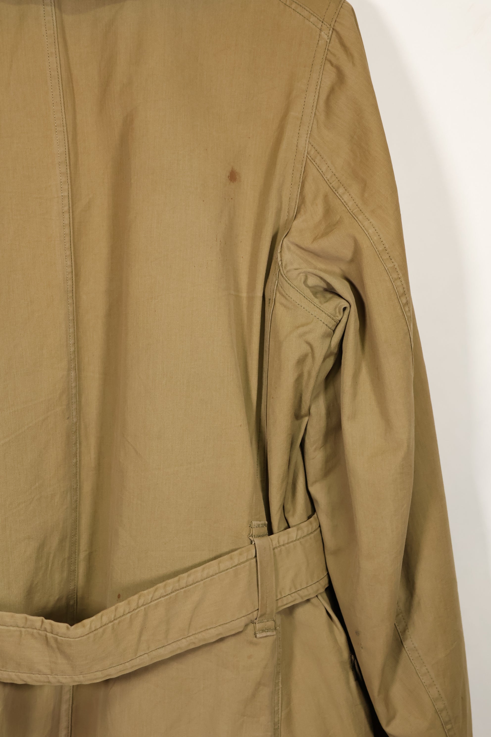 実物　1940年代　アメリカ軍　マッキーノコート　ジープコート　中古品　パッチ後付け