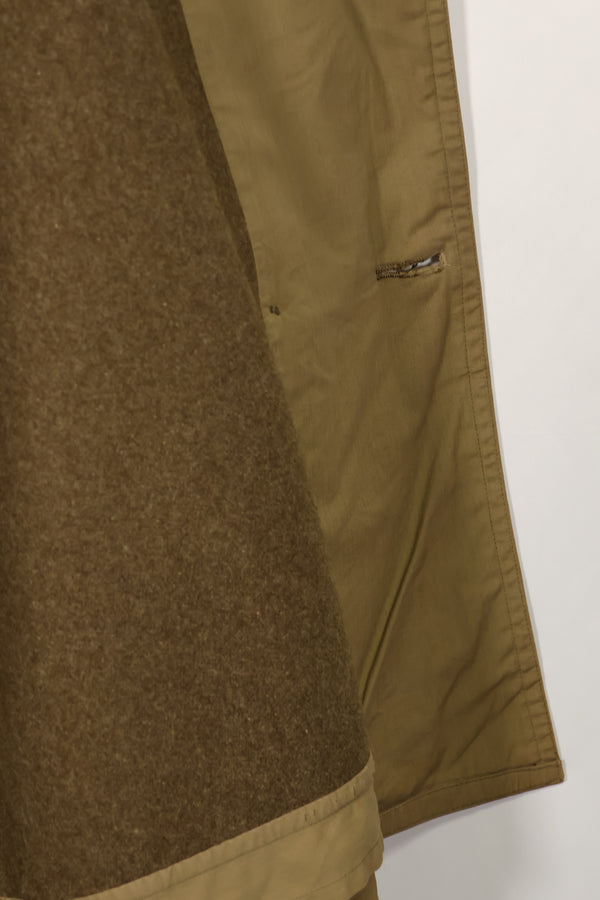 実物　1940年代　アメリカ軍　マッキーノコート　ジープコート　中古品　パッチ後付け