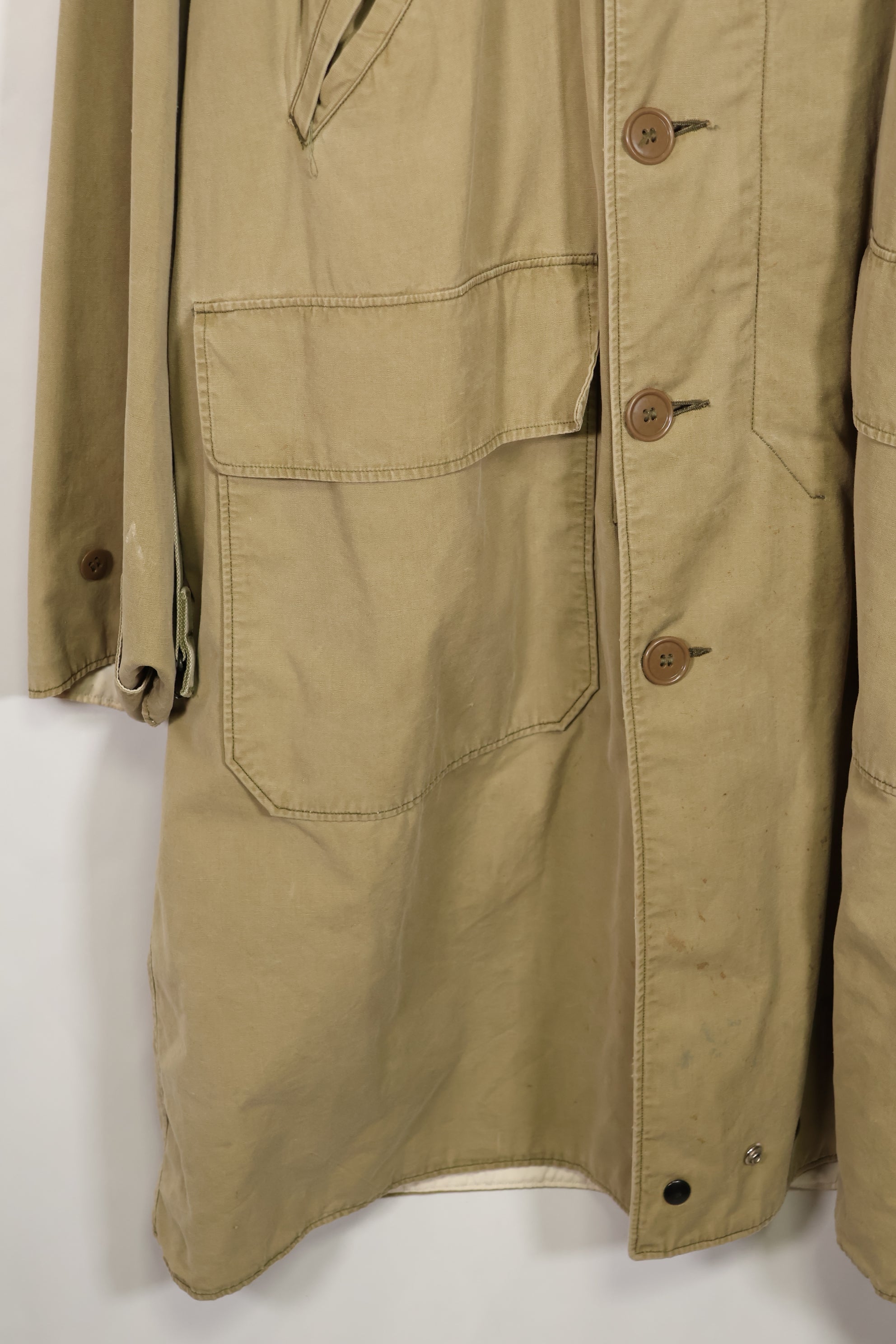 実物　1940年代　アメリカ陸軍　山岳兵　マウンテンパーカー　リバーシブル　中古品