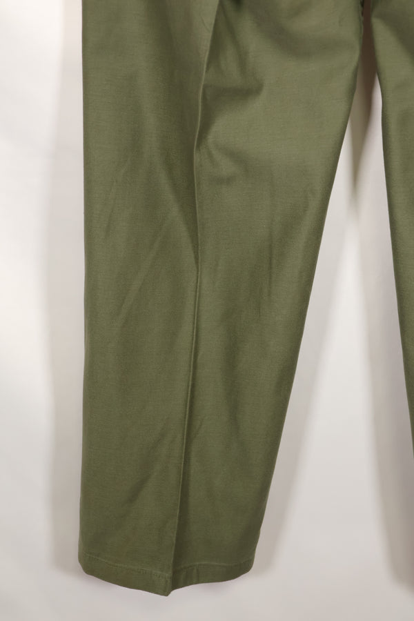 1968 年合同 32x31 美国陆军 OG-107 通用长裤 贝克裤，二手 B