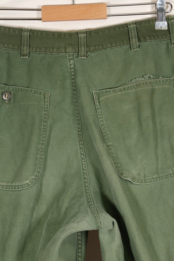 1950's-1960's Estimated 34 approx USMC P-56 Utility Pants Used
