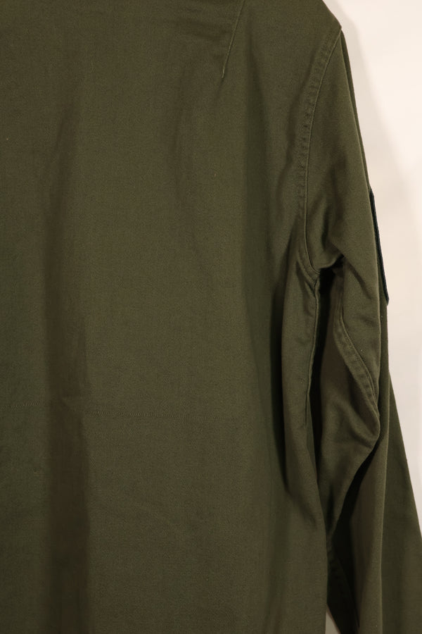 実物　アメリカ陸軍　OG-107 ユーティリティシャツ　パッチ付　パッチ後付け　中古品