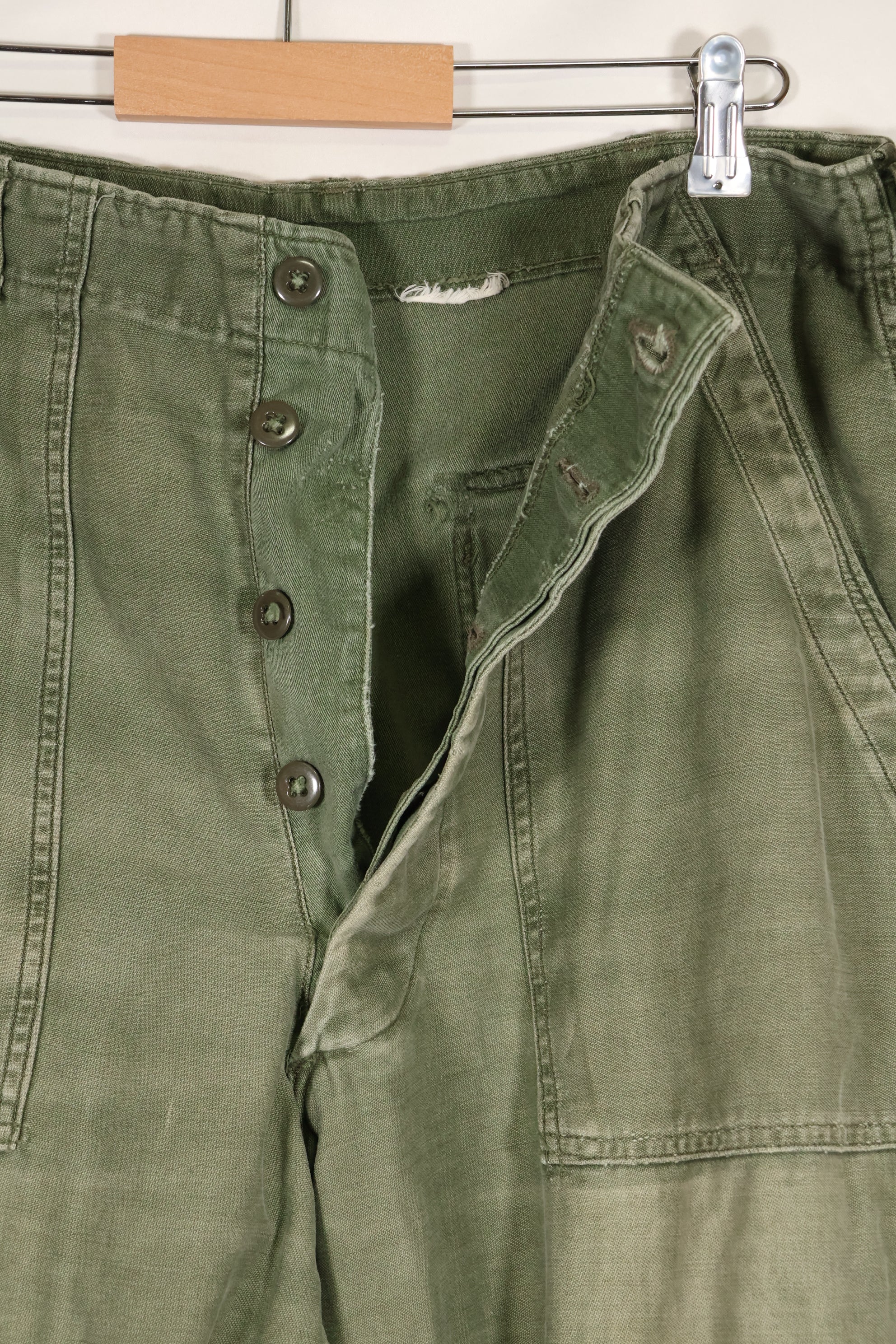 1961 年合同，估计尺寸 36 OG-107 实用长裤，贝克长裤，使用过。