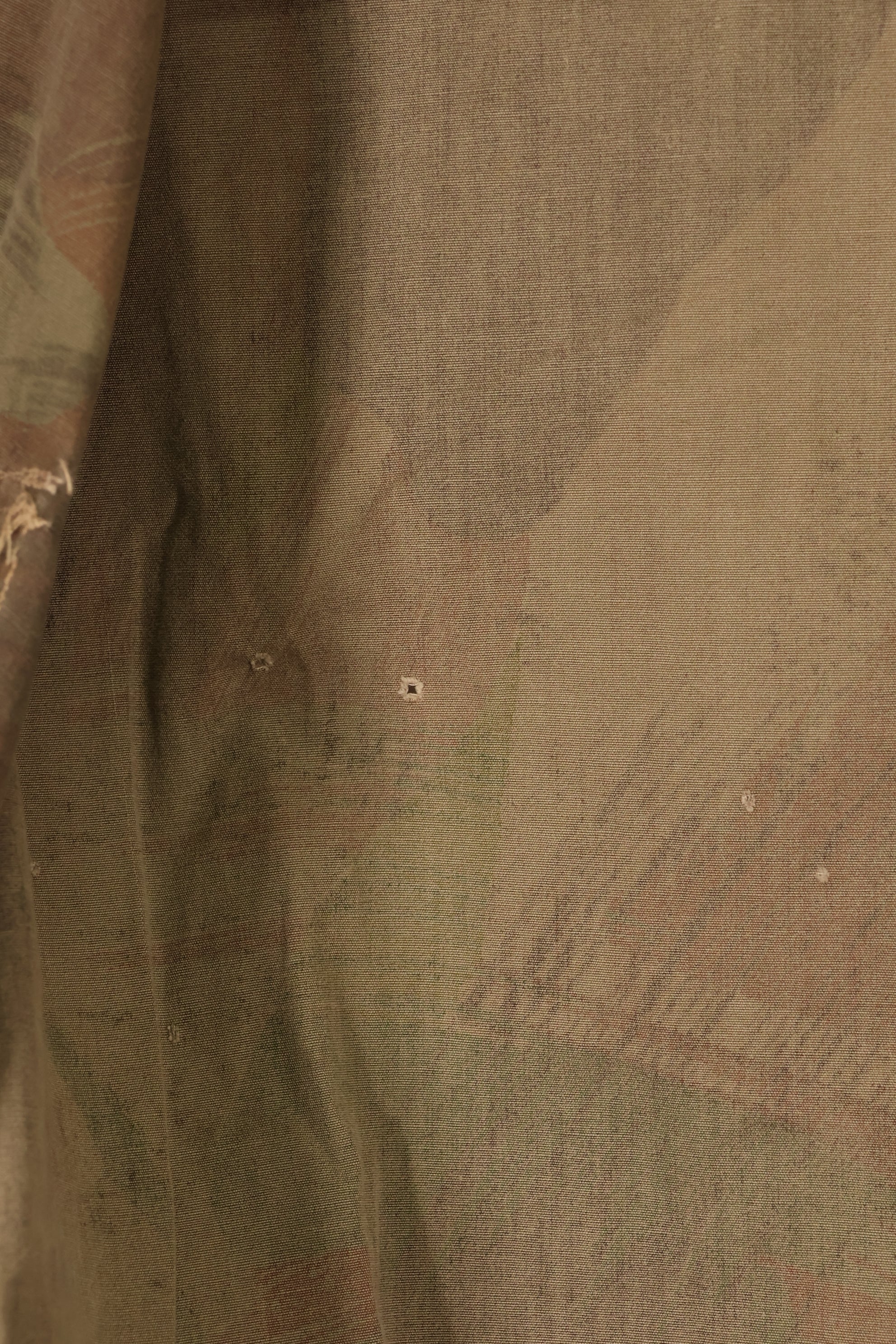 1963年頃　南ベトナム　ARVN　アメリカ人アドバイザー　ローカルメイド Windproof迷彩　上下セット　中古品