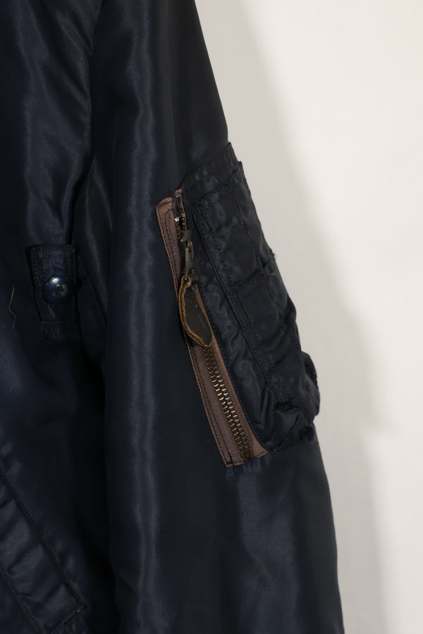 実物　1950年代　アメリカ空軍　B-15C　高高度　フライトジャケット　ジッパーレストア品　中古品