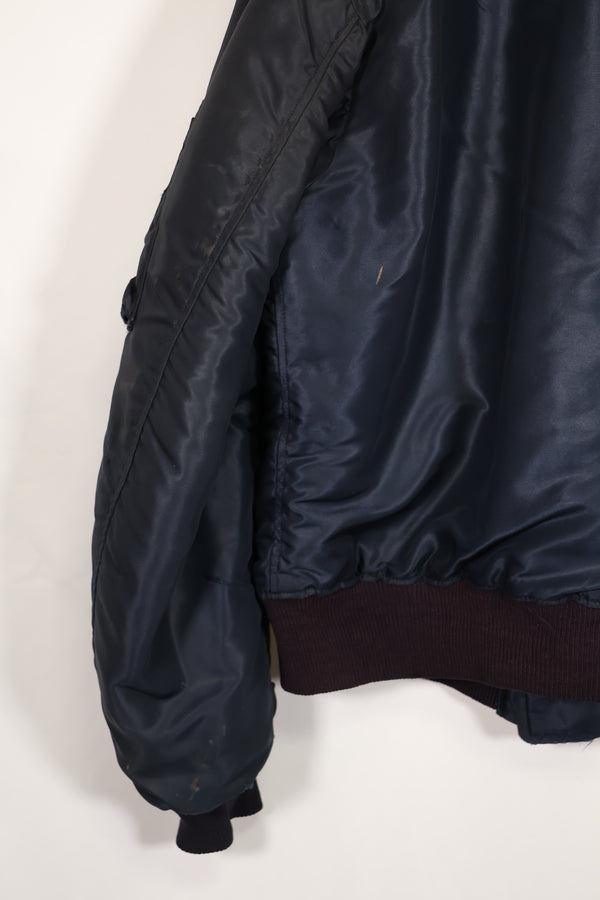 実物　1950年代　アメリカ空軍　B-15C　高高度　フライトジャケット　ジッパーレストア品　中古品