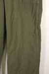 Early 1960s, estimated 34 OG-107 utility pants, baker pants, used.