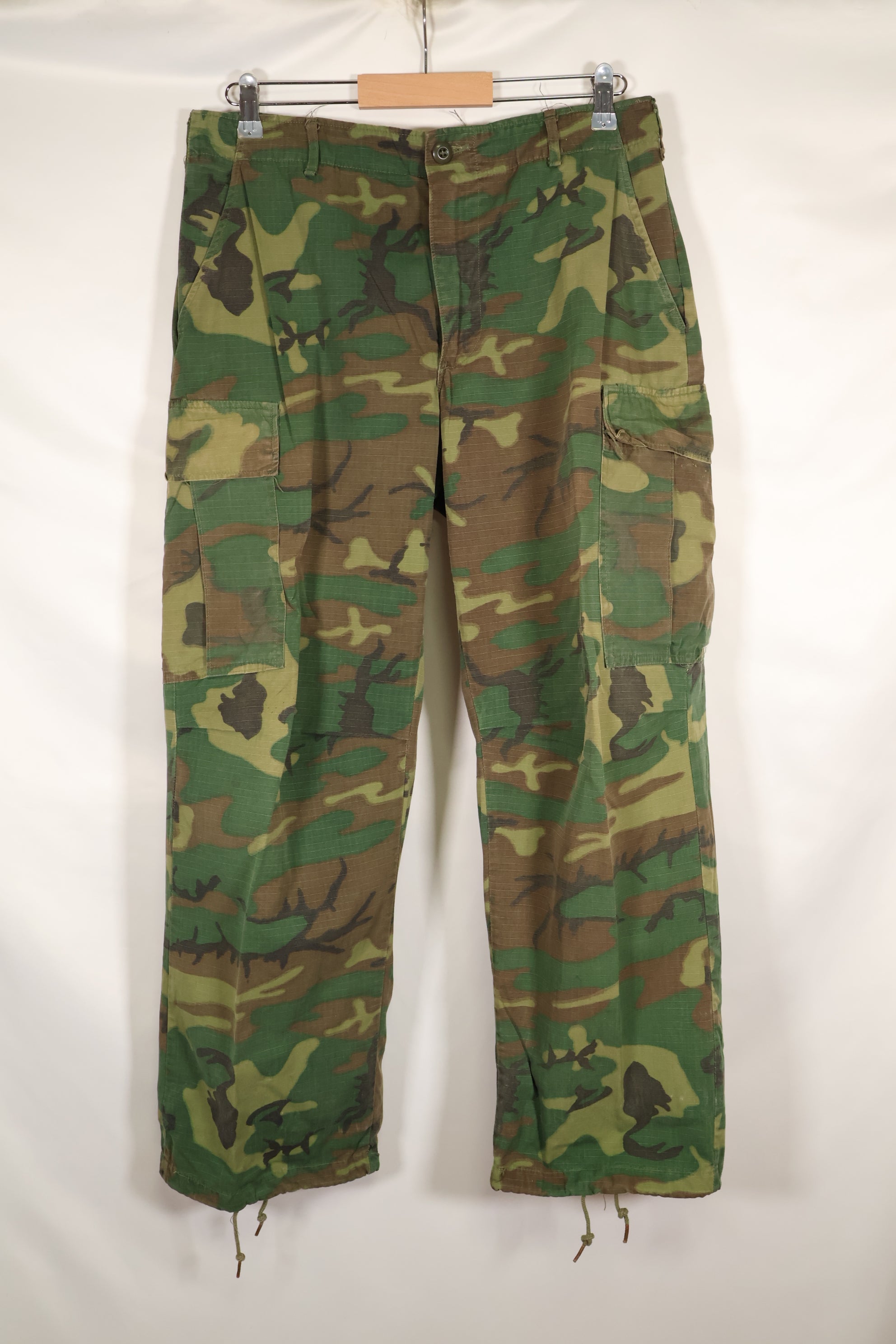 1968 contract, estimated M-S ERDL Greenleaf Jungle Fatigue pants, used.