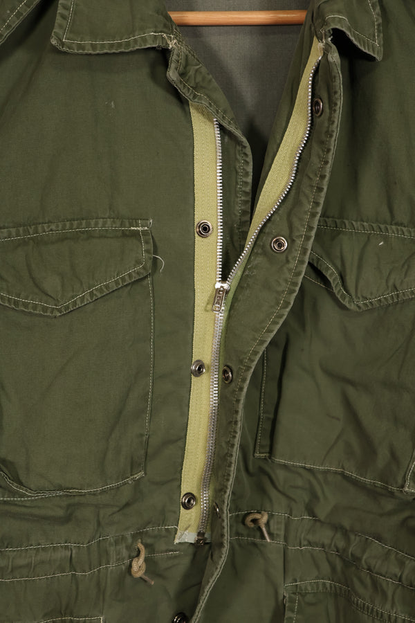 正品1964年日本制造M51 ARVN野战夹克，带HAMA拉链，二手