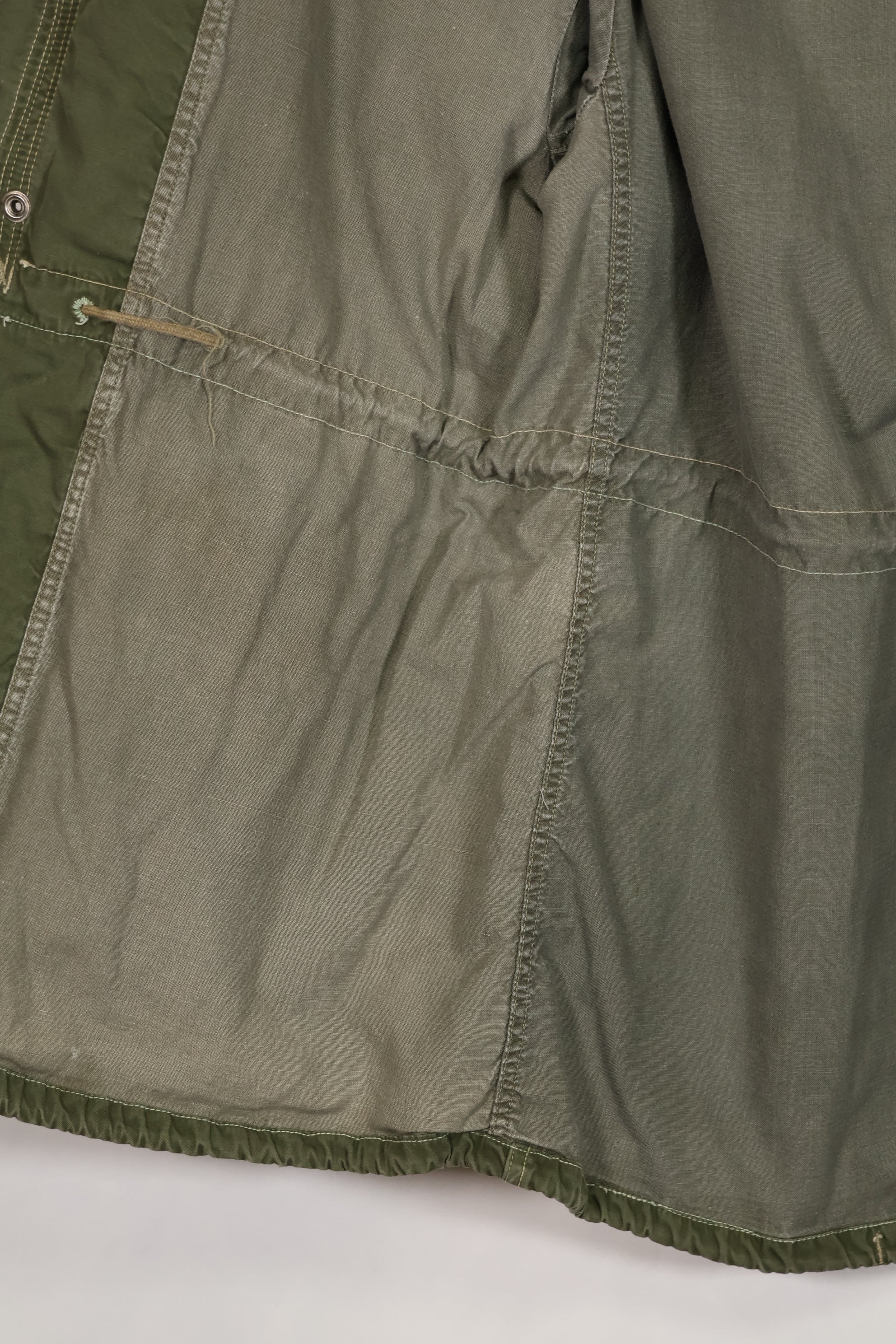 正品1964年日本制造M51 ARVN野战夹克，带HAMA拉链，二手