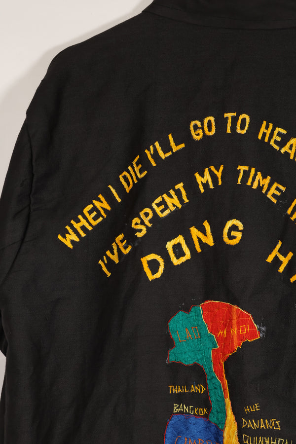 実物　1960年代　ベトナム戦争　ツアージャケット　68-69　中古品