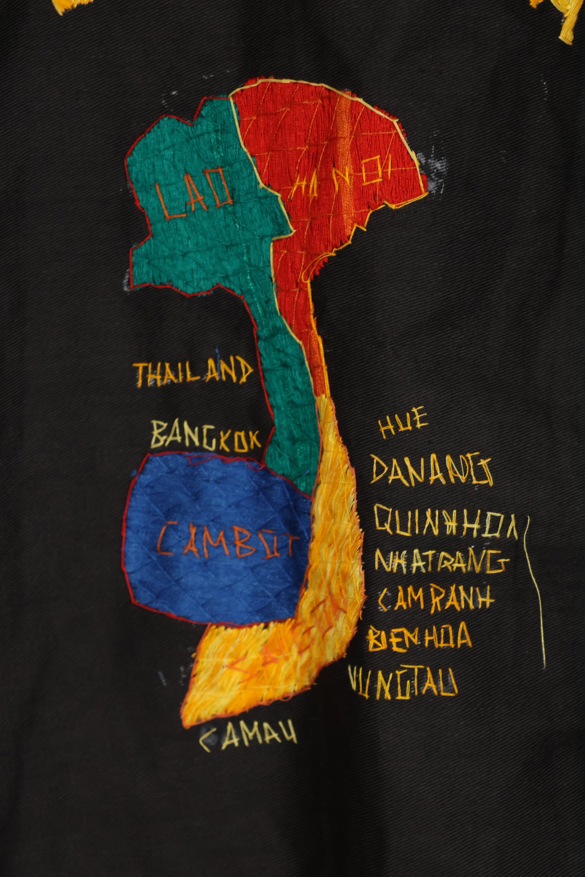 実物　1960年代　ベトナム戦争　ツアージャケット　68-69　中古品