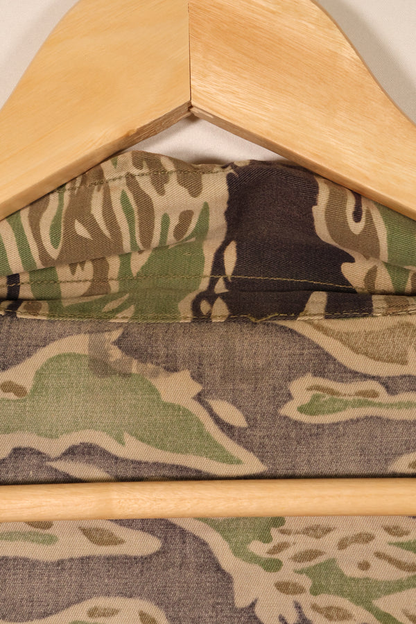 Late 1960s—Estimated US-S—Late War Lightweight—Tiger Stripe—Shirt—Some wear and fading—Used