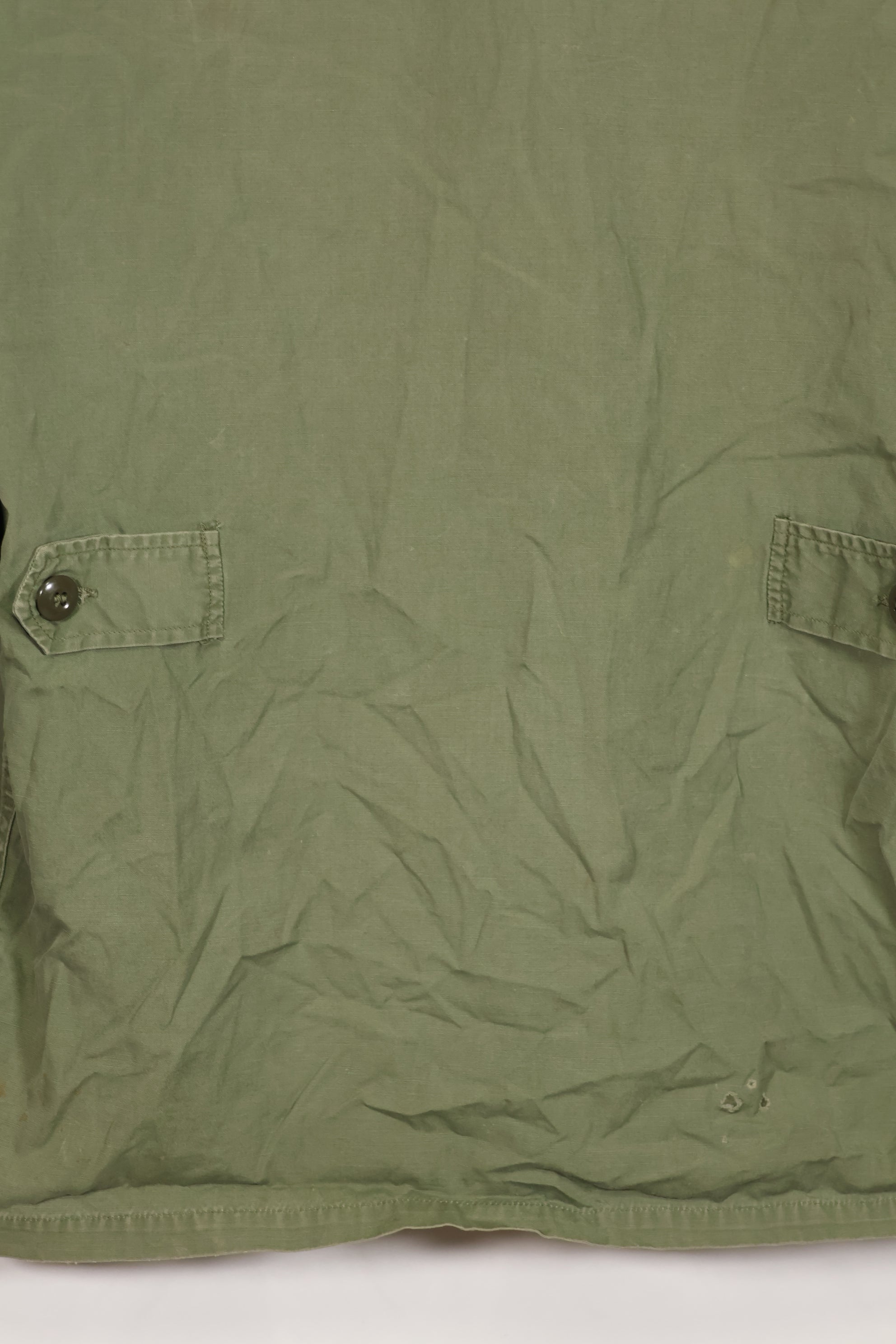 実物　1963年製　1st Model ジャングルファティーグ　ジャケット　パッチ跡あり　退色あり