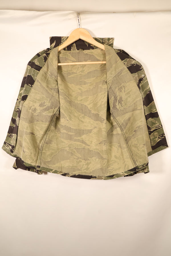 1965年~66年頃　Asian カット　沖縄タイガーパターン　JWD　タイガーストライプ　シャツ　中古品