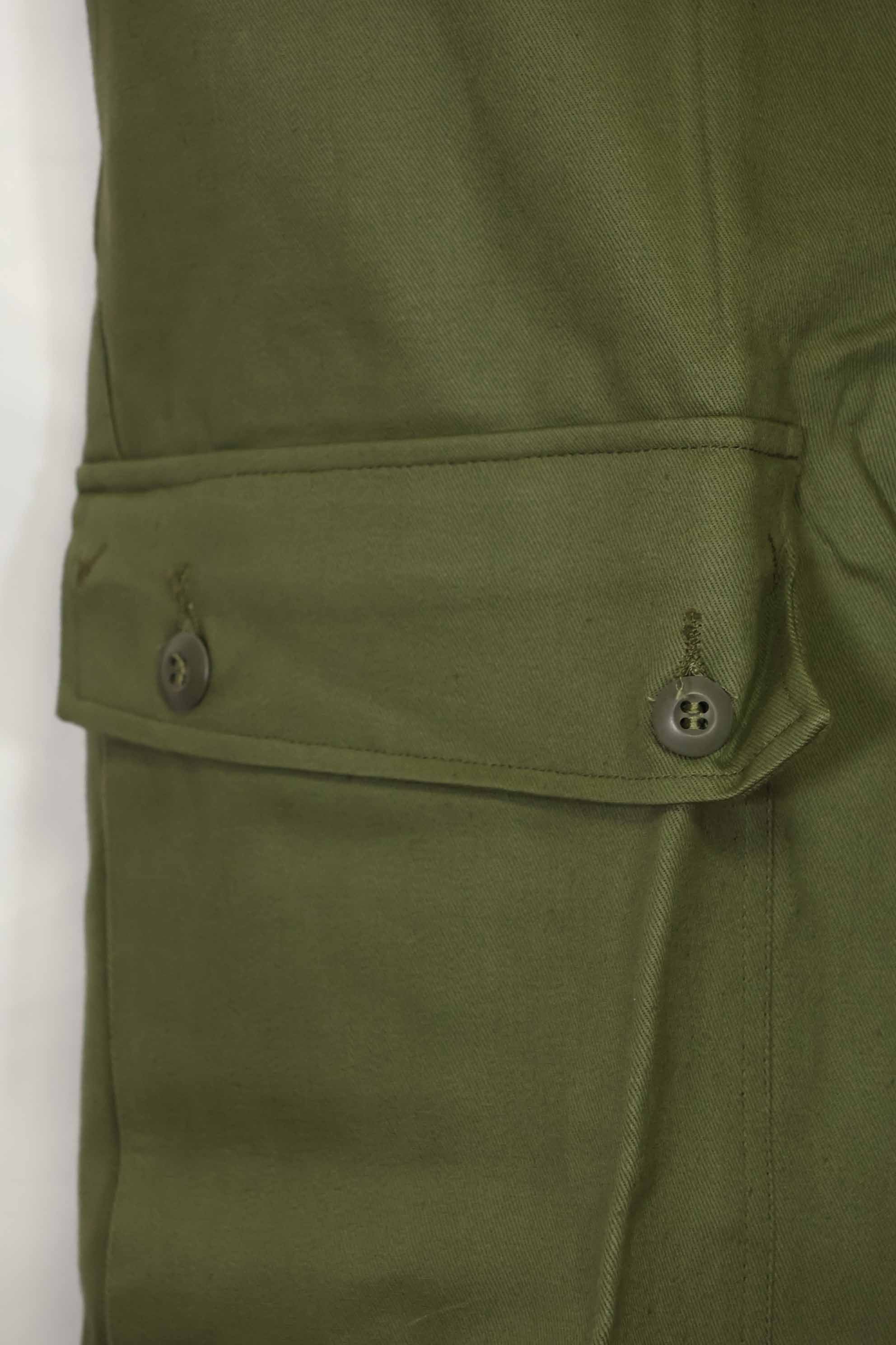 1969 年澳大利亚陆军全新库存橄榄绿作战裤，未使用过。