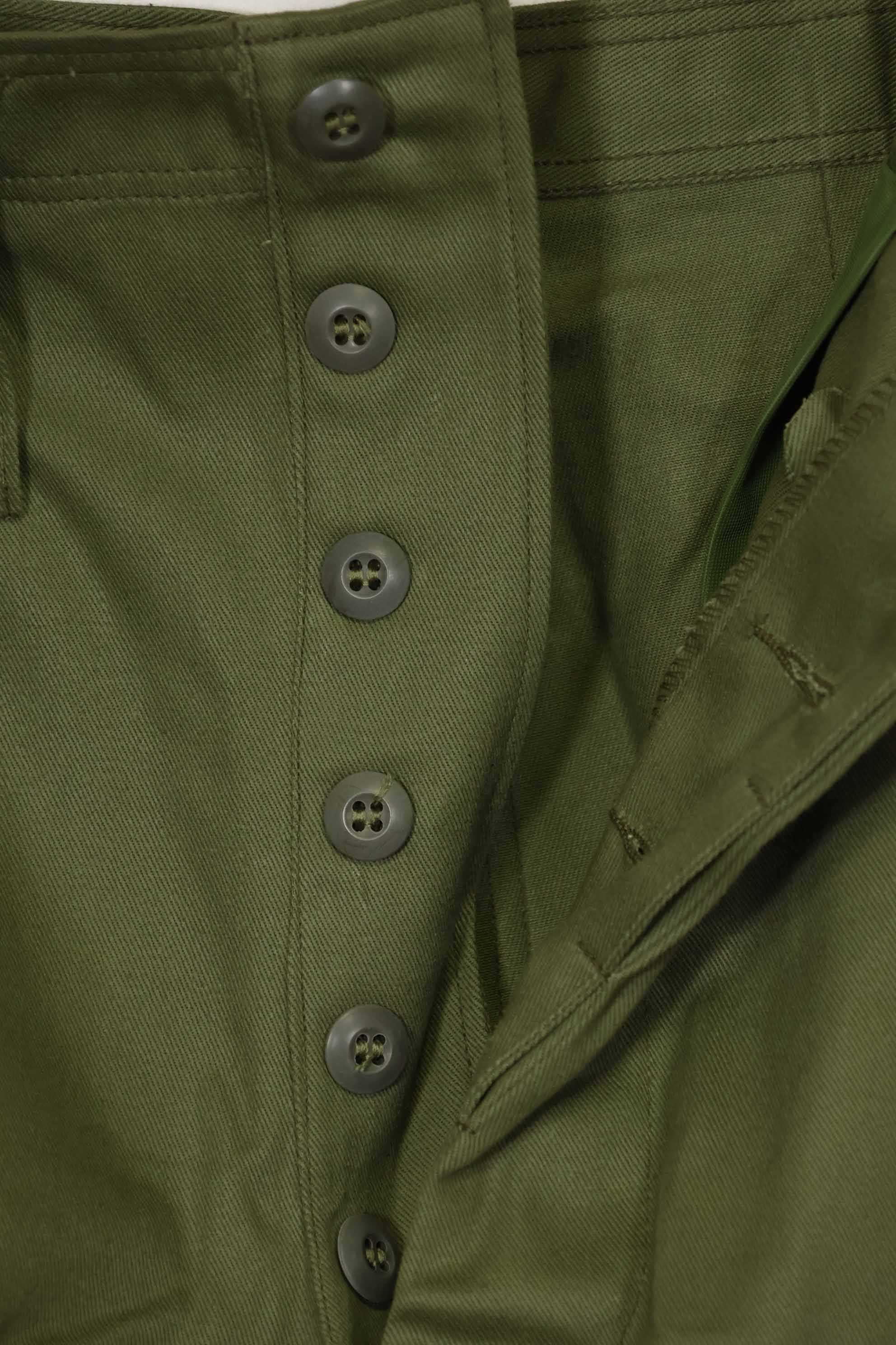 1969 年澳大利亚陆军全新库存橄榄绿作战裤，未使用过。