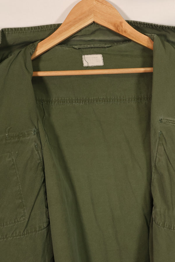 実物　1966年〜1967年頃ロット　3rd Model ジャングルファティーグ　ジャケット　M-R　中古品