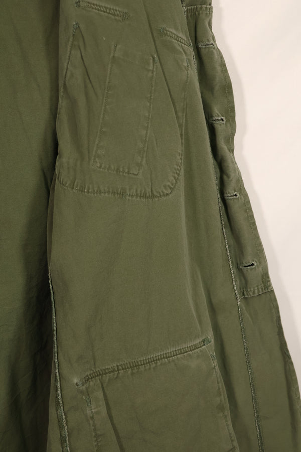 実物　1966年〜1967年頃ロット　3rd Model ジャングルファティーグ　ジャケット　M-R　中古品