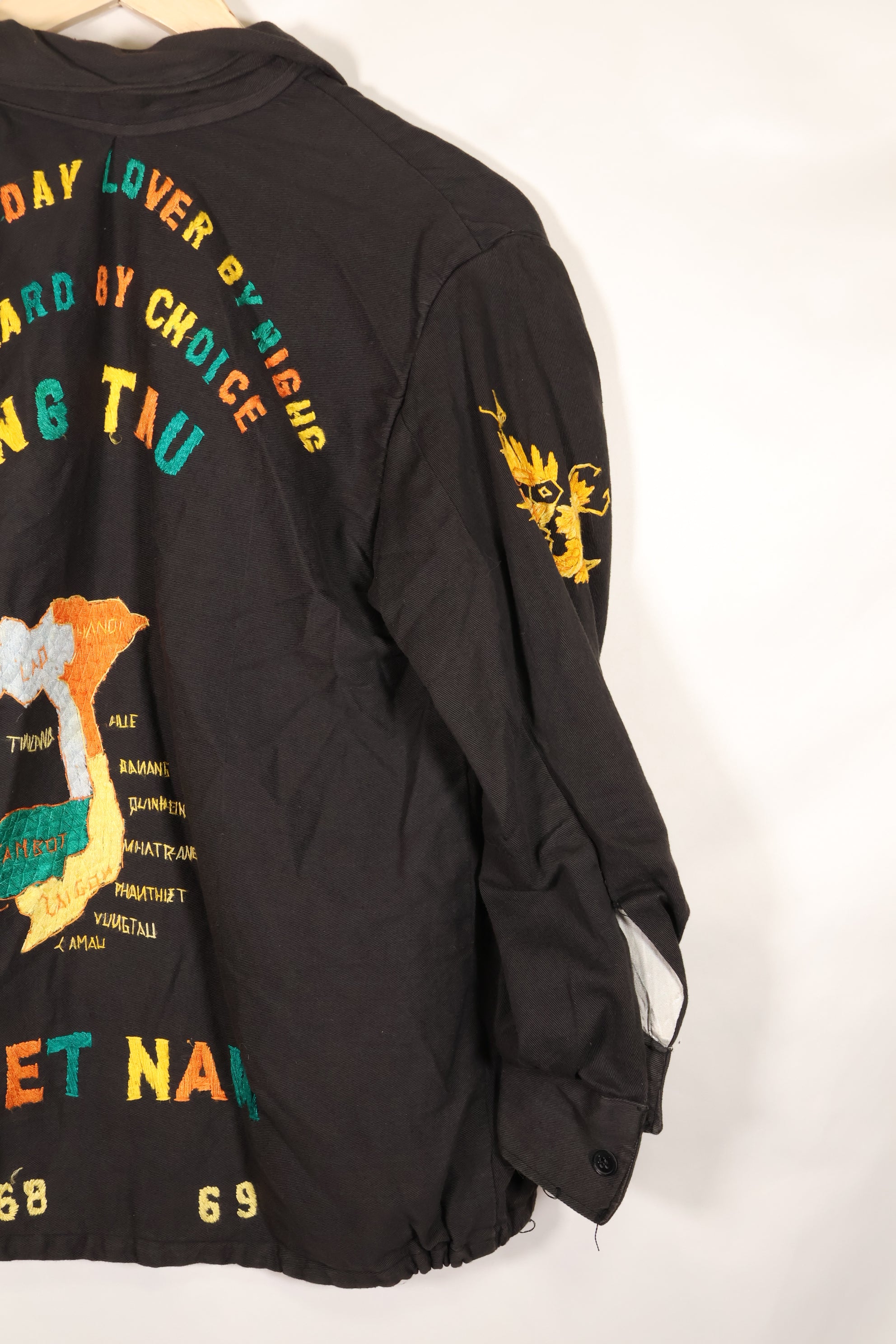 1968年-1969年　ベトナム戦争　ツアージャケット　ベトジャン　状態良い　中古品