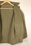 1940年代後半〜50年代　アメリカ陸軍　M-47 HBT　ユーティリティシャツ　パッチ付　中古品
