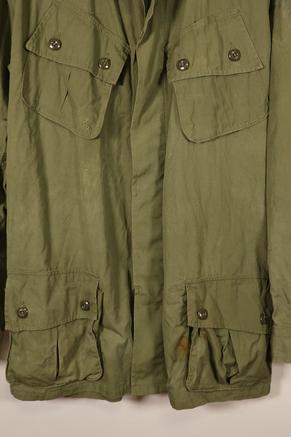 1963 Contract L-L 1st Model Jungle Fatigue Jacket, Repaired, Used