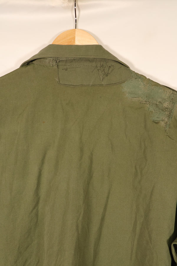 1963 Contract L-L 1st Model Jungle Fatigue Jacket, Repaired, Used
