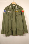 1963年契約　L-R　1st Model ジャングルファティーグ　ジャケット　Westmoreland将軍再現　中古品