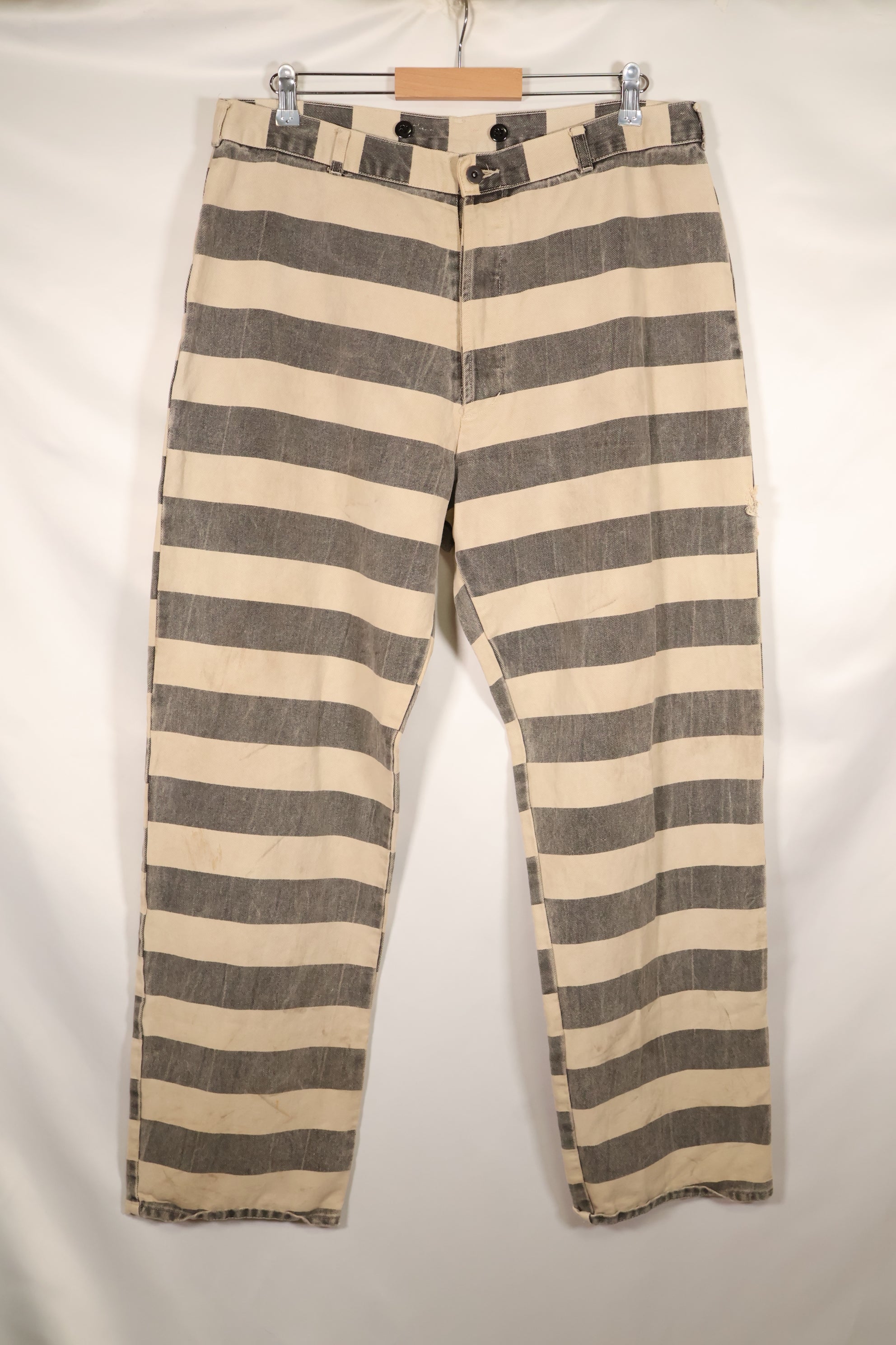 1930's-40's Hollywood Movie Costumes, USA, Prisoner Pants, Used.