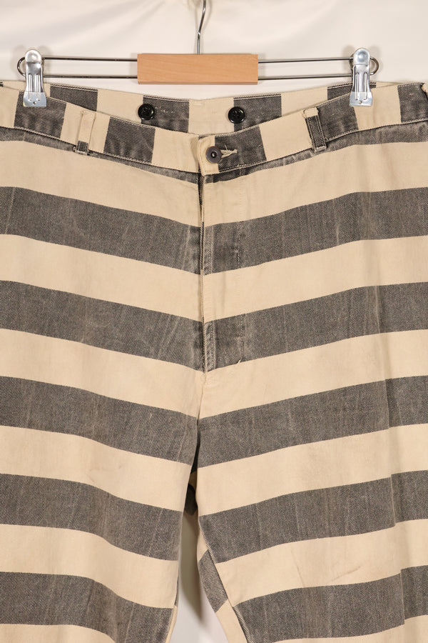 1930's-40's Hollywood Movie Costumes, USA, Prisoner Pants, Used.