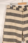 1930's-40's Hollywood Movie Costumes, USA, Prisoner Pants, Used.