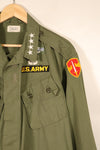 1963年契約　L-R　1st Model ジャングルファティーグ　ジャケット　Westmoreland将軍再現　中古品