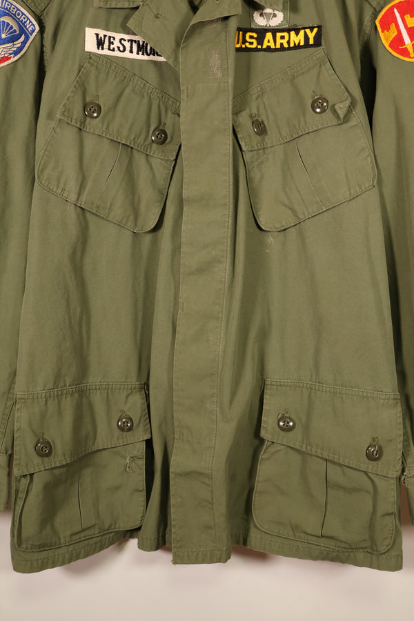 1963年契約　L-R　1st Model ジャングルファティーグ　ジャケット　Westmoreland将軍再現　中古品