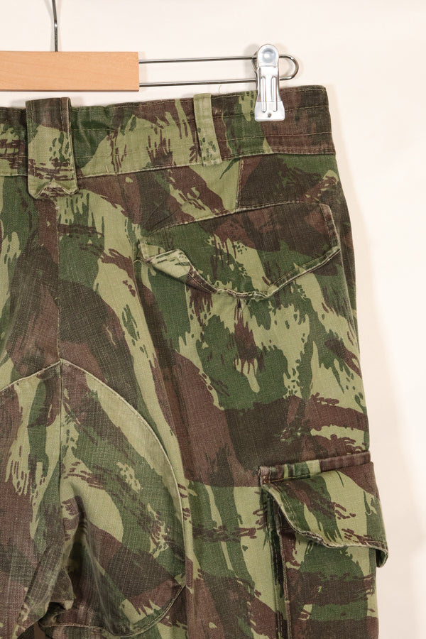 1960年代〜70年代　ポルトガル軍　リザード迷彩　カーゴパンツ　中古品