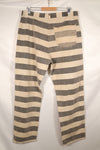 1930's-40's Hollywood Movie Costumes, USA, Prisoner Pants, Used.