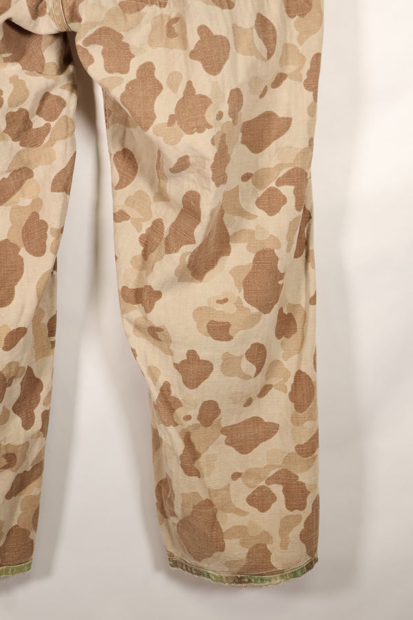 1940年代　P-44 フロッグスキン迷彩　パンツ　USMC　退色あり　傷あり　中古品