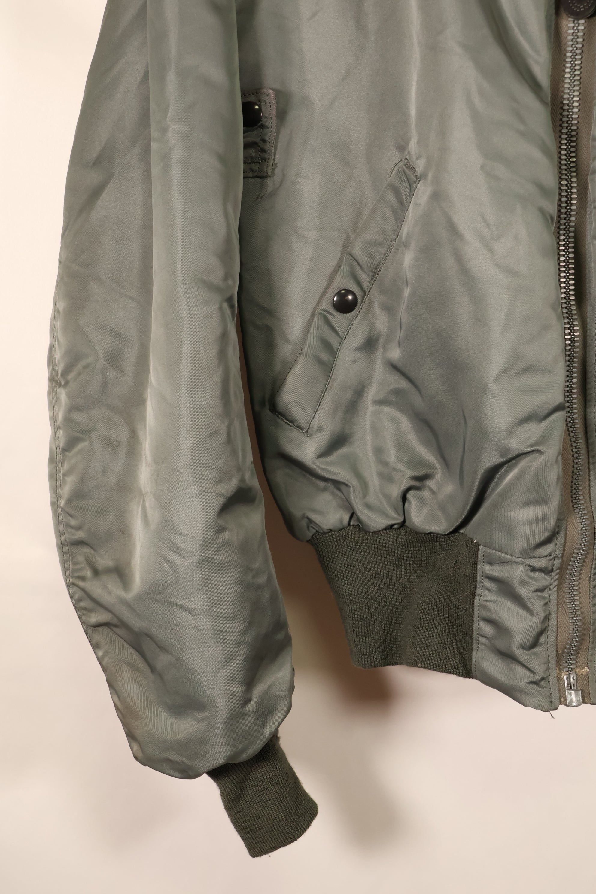 1950年代前半　サイズ 38　アメリカ空軍　USAF　B-15D　フライトジャケット　モーディファイ　中古品